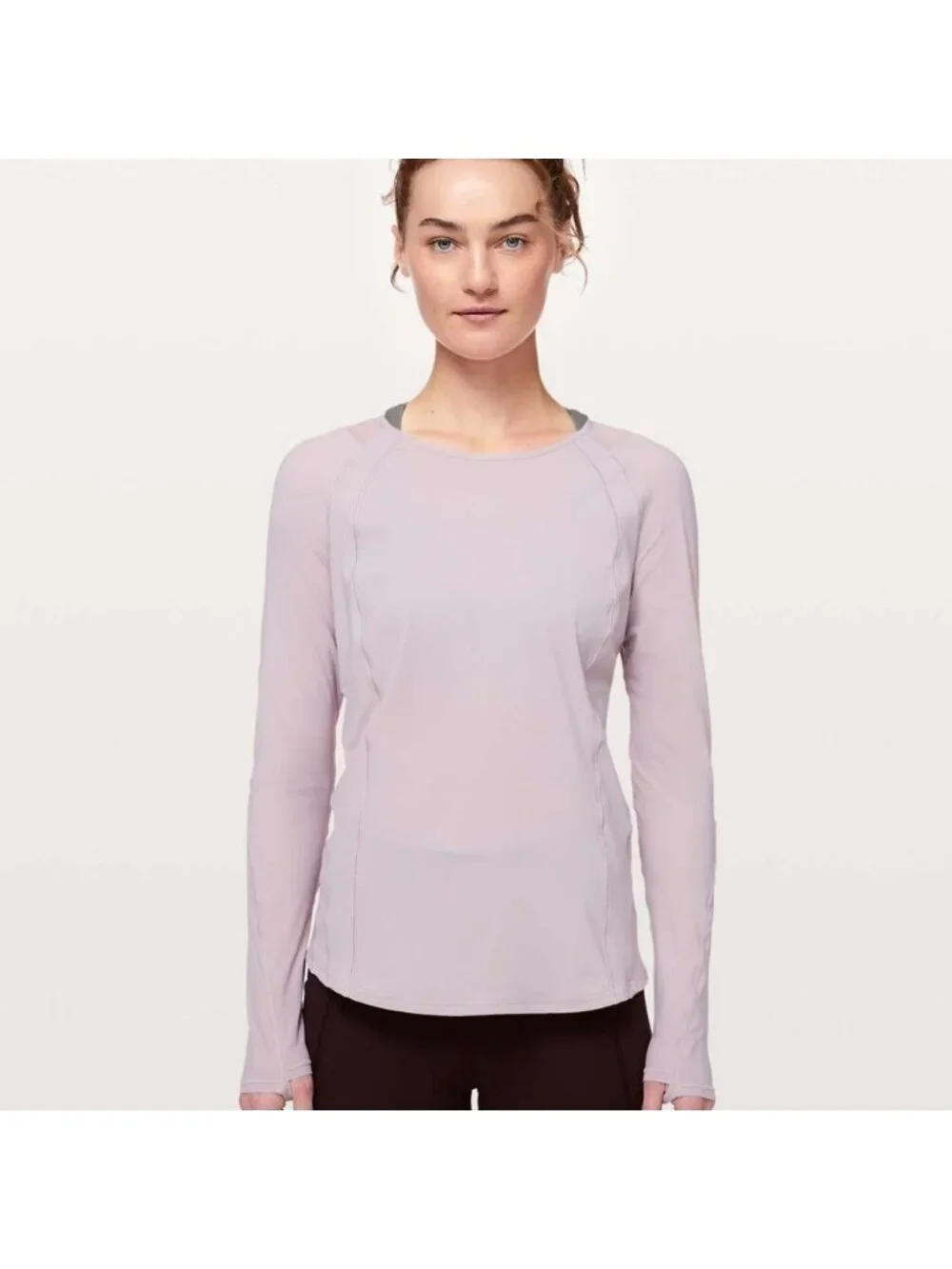 Lululemon Sculpt Long Sleeve Powdered Mauve